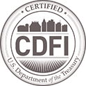 CDFI: Community Development Financial Institutions Logo